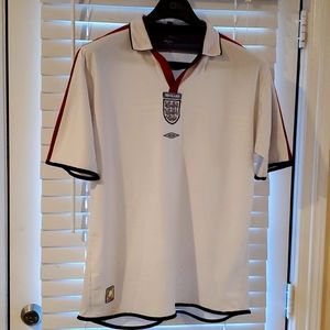 XXL England National Football Jersey.